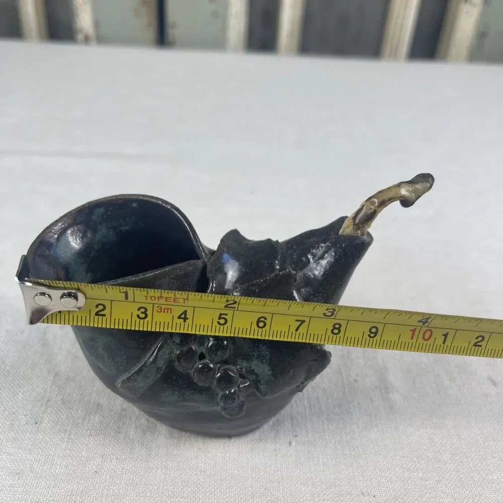 Vintage Art Pottery Oil Lamp
